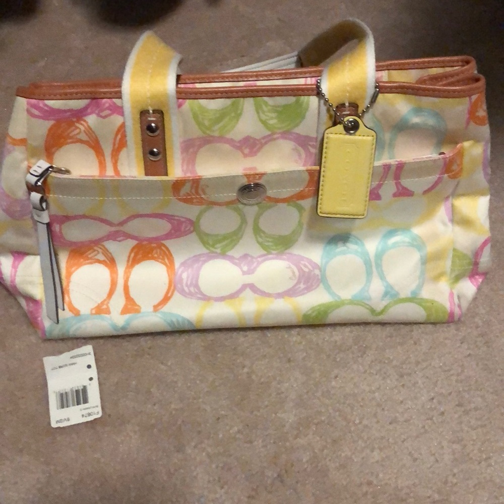 Coach Multicolor Tote